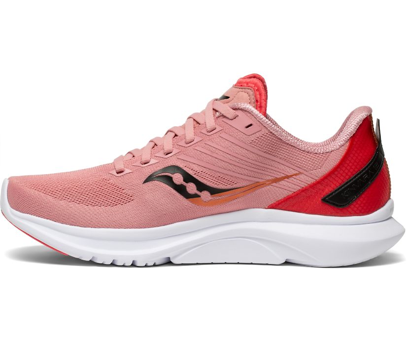 Women's Saucony Kinvara 12 Running Shoes Rose / Red | Singapore 175LISH